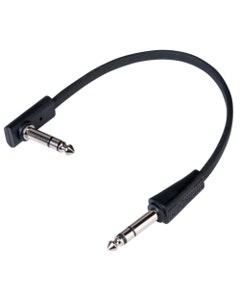 RockBoard Flat TRS Cable Straight to Angled 20 cm