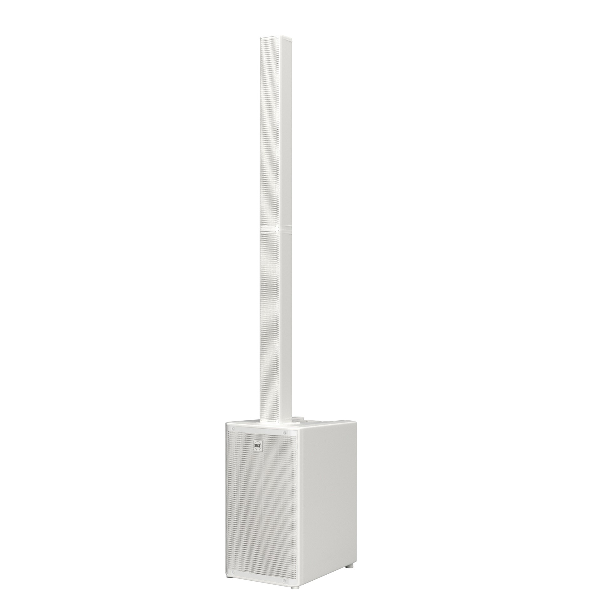 RCF EVOX J11 Active 3500 Watt Three-way Column PA System White