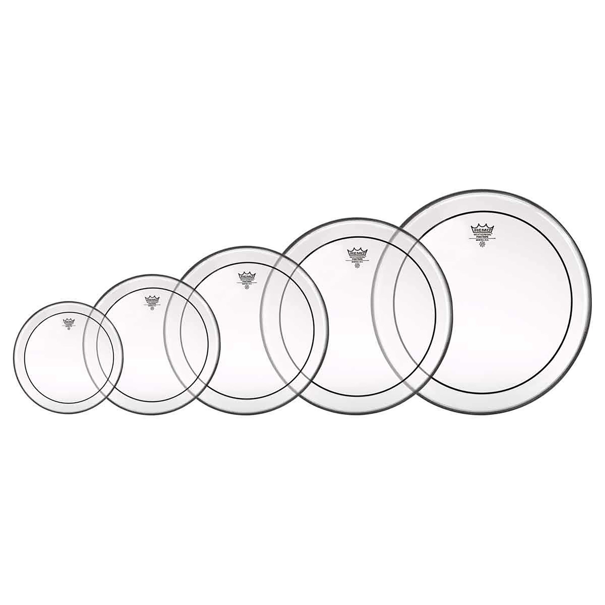 Remo Clear Pinstripe Tom Drum Head ProPack