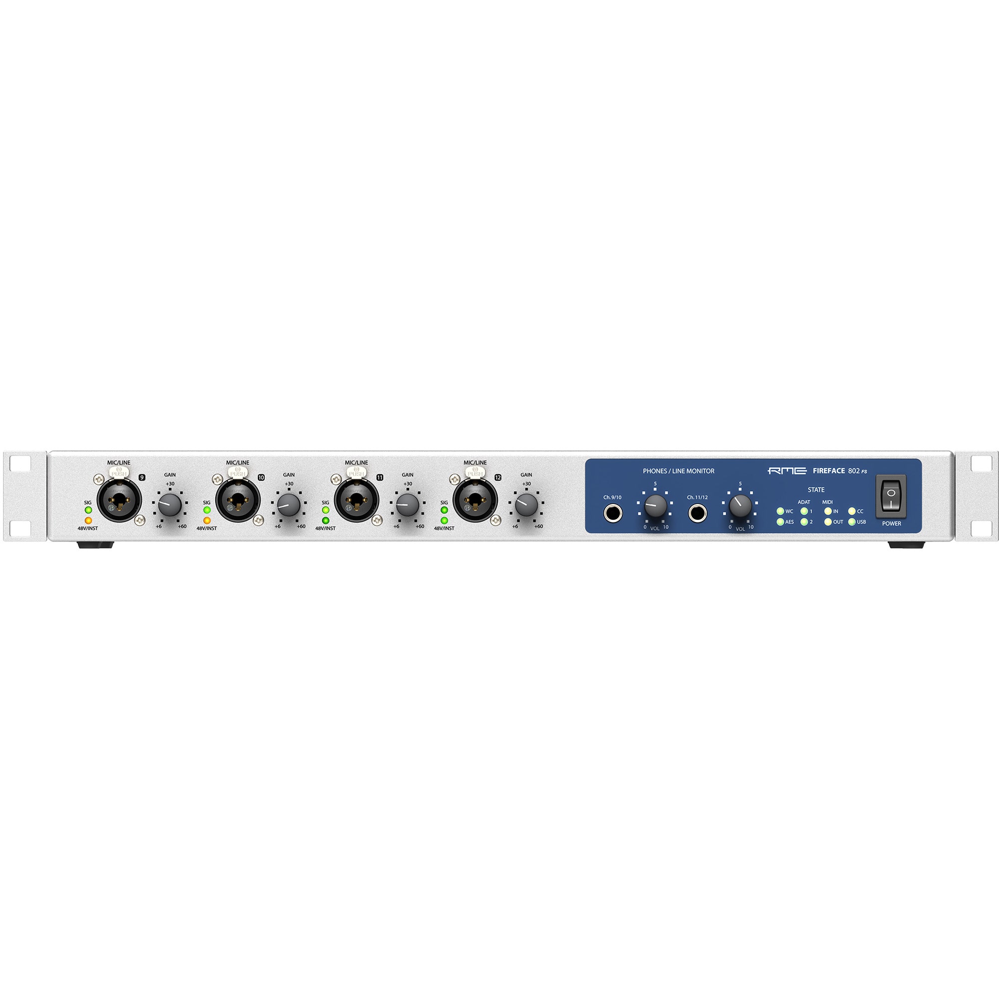 RME Fireface 802 FS Black Anniversary Edition Interface