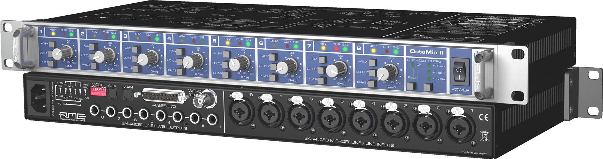 RME OctaMic II Microphone Preamp