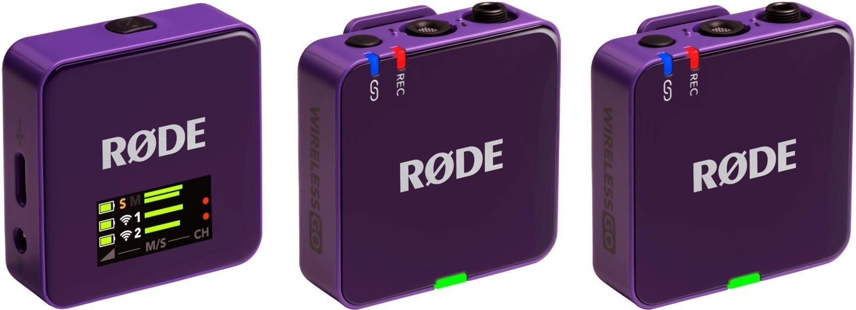 Rode Wireless GO Gen 3 Compact Wireless System Purple