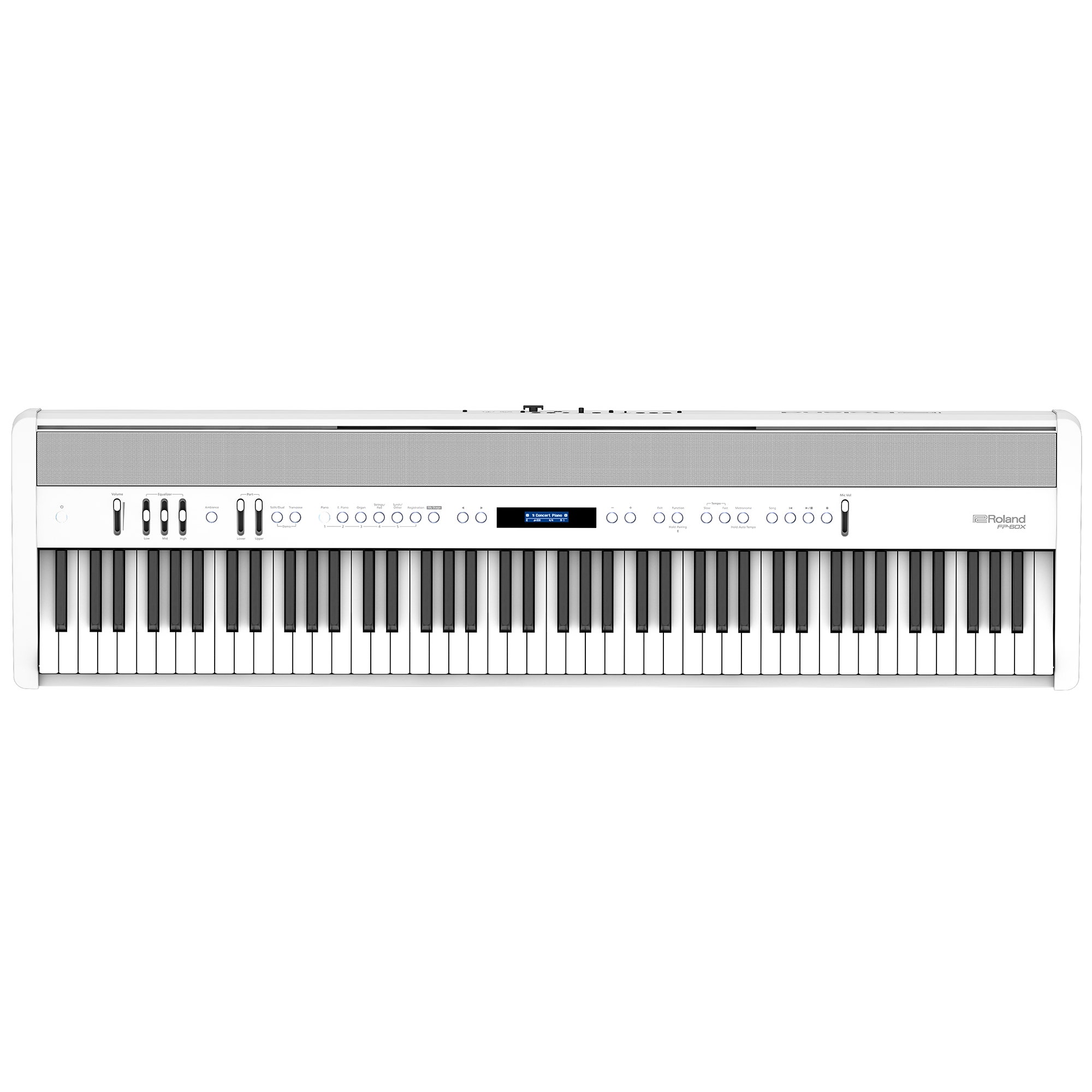 Roland FP60X Digital Stage Piano in White