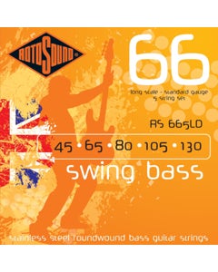 Rotosound Swing 66 5-String Electric Bass Guitar Strings Long Scale 45-130