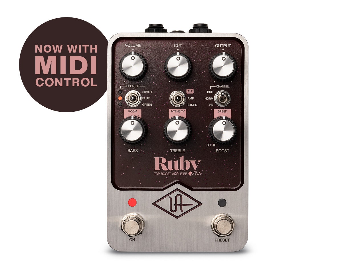 Universal Audio Ruby '63 Top Boost Amp Effect Pedal