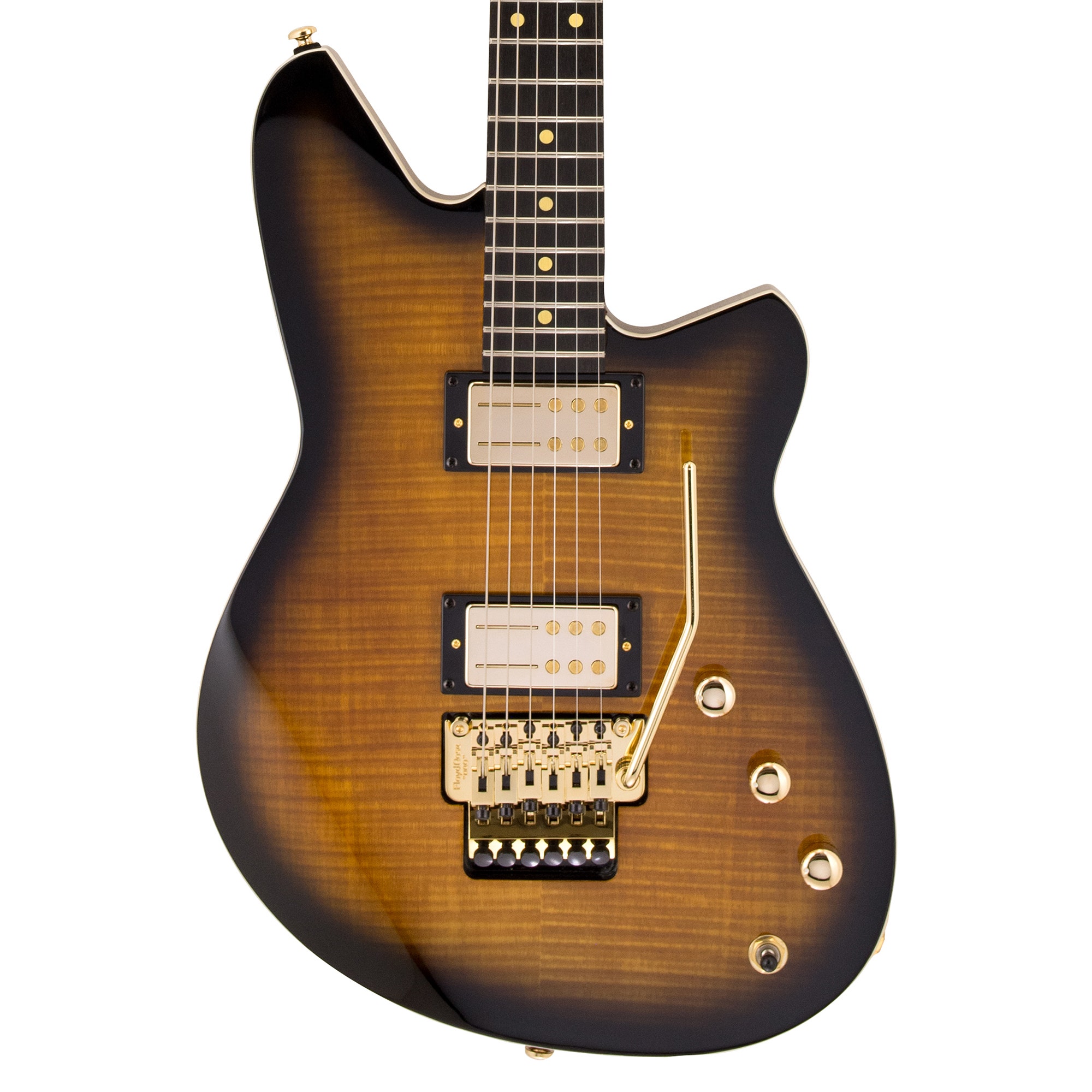 Reverend Kingbolt RA Electric Guitar Flame Maple Top