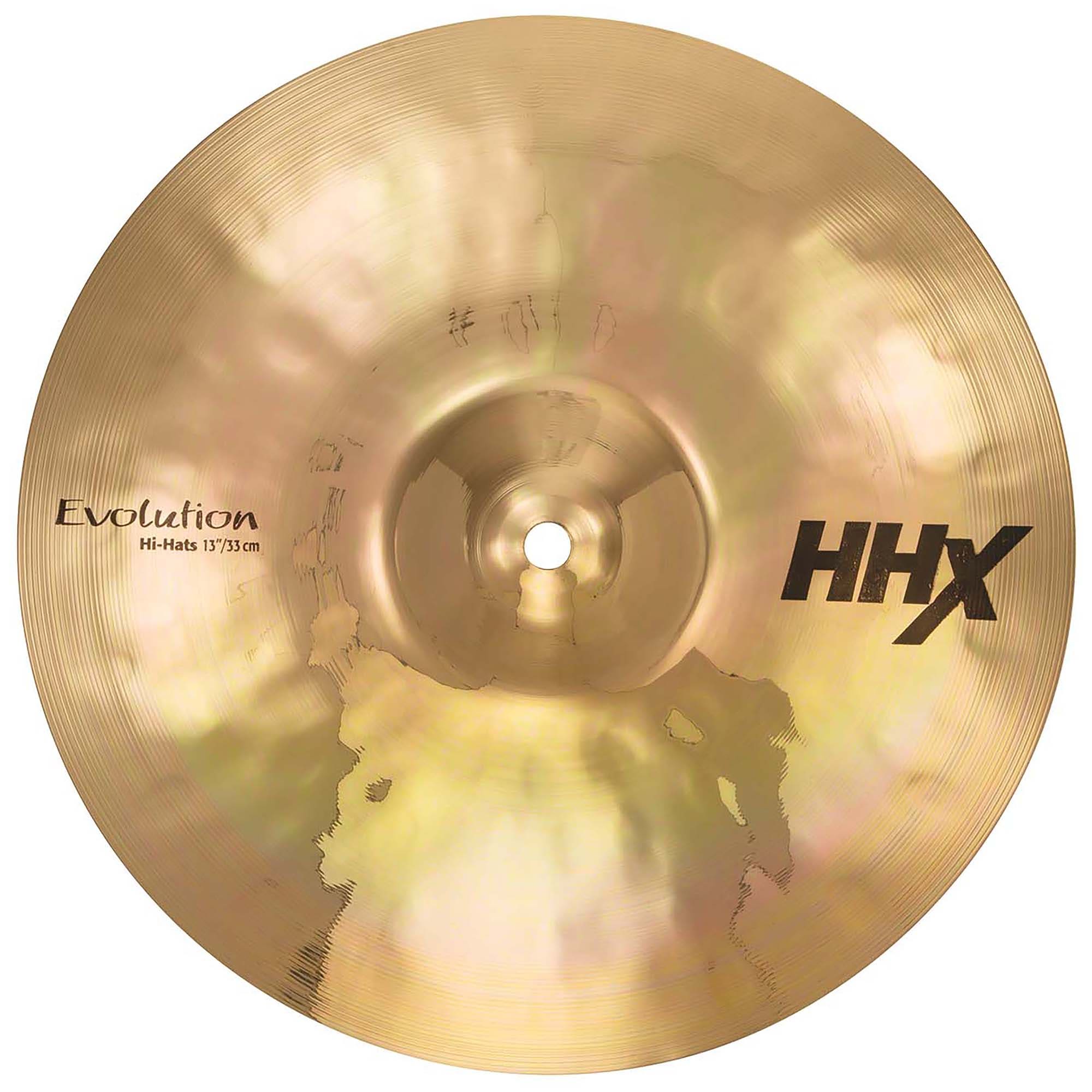 Sabian HHX Evolution 13 Inch Hi-Hats Brilliant Pr