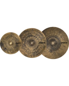 Sabian STRATUS Dry Performance Cymbal Set 15 Hi-Hats 19 Crash 22 Ride