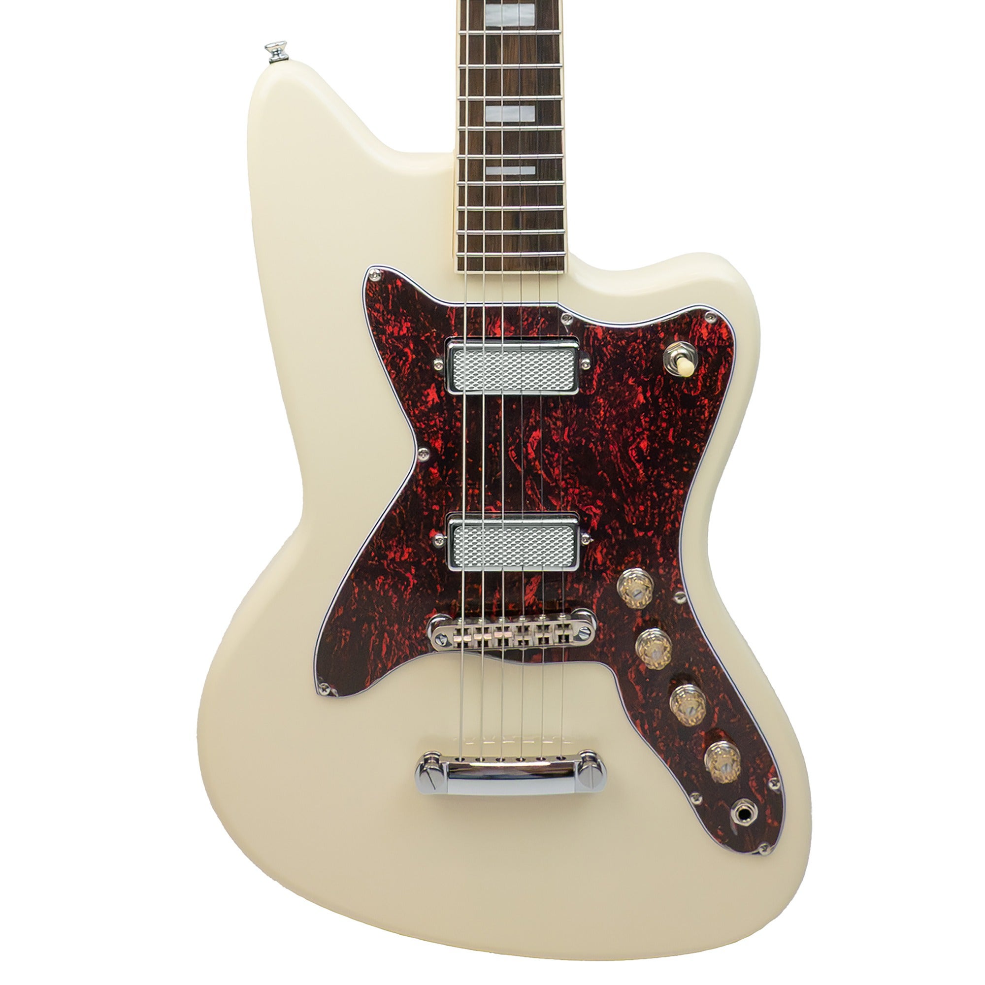 Silvertone 1478 Electric Guitar Vintage White