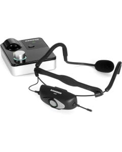 Samson AirLine XDm Fitness Headset Digital Wireless Microphone System with Tabletop Receiver