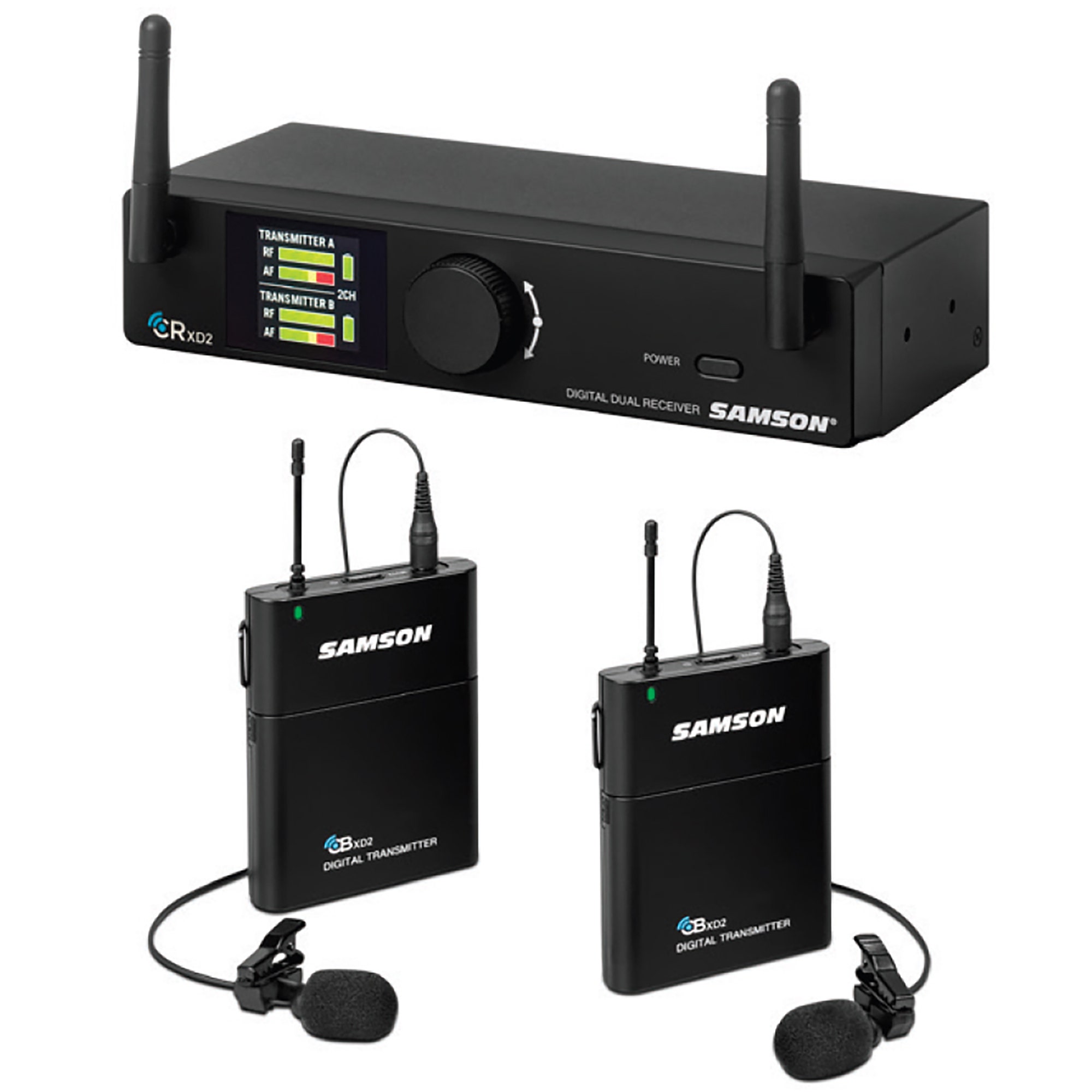 Samson Concert XD2 Presentation Dual Channel Lavalier System