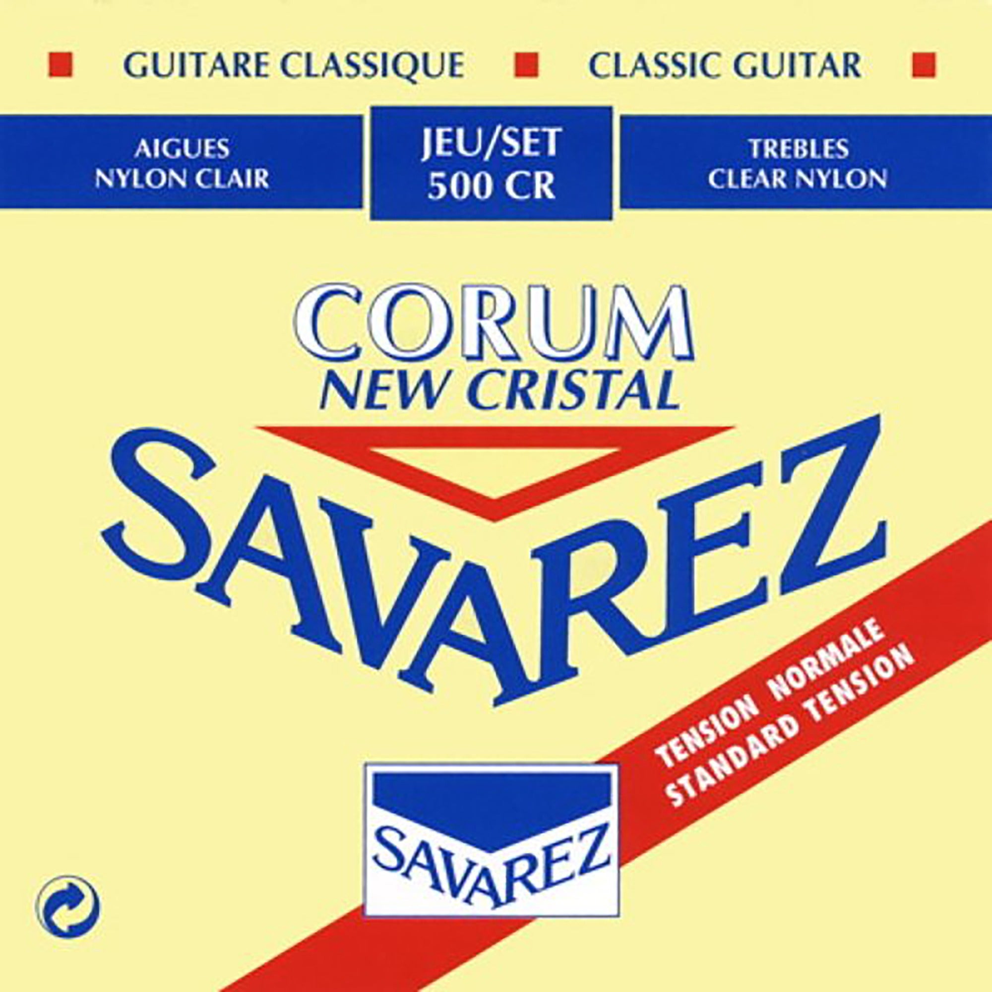 Savarez 500CR NT Cristal Corum Series Classical Guitar Strings