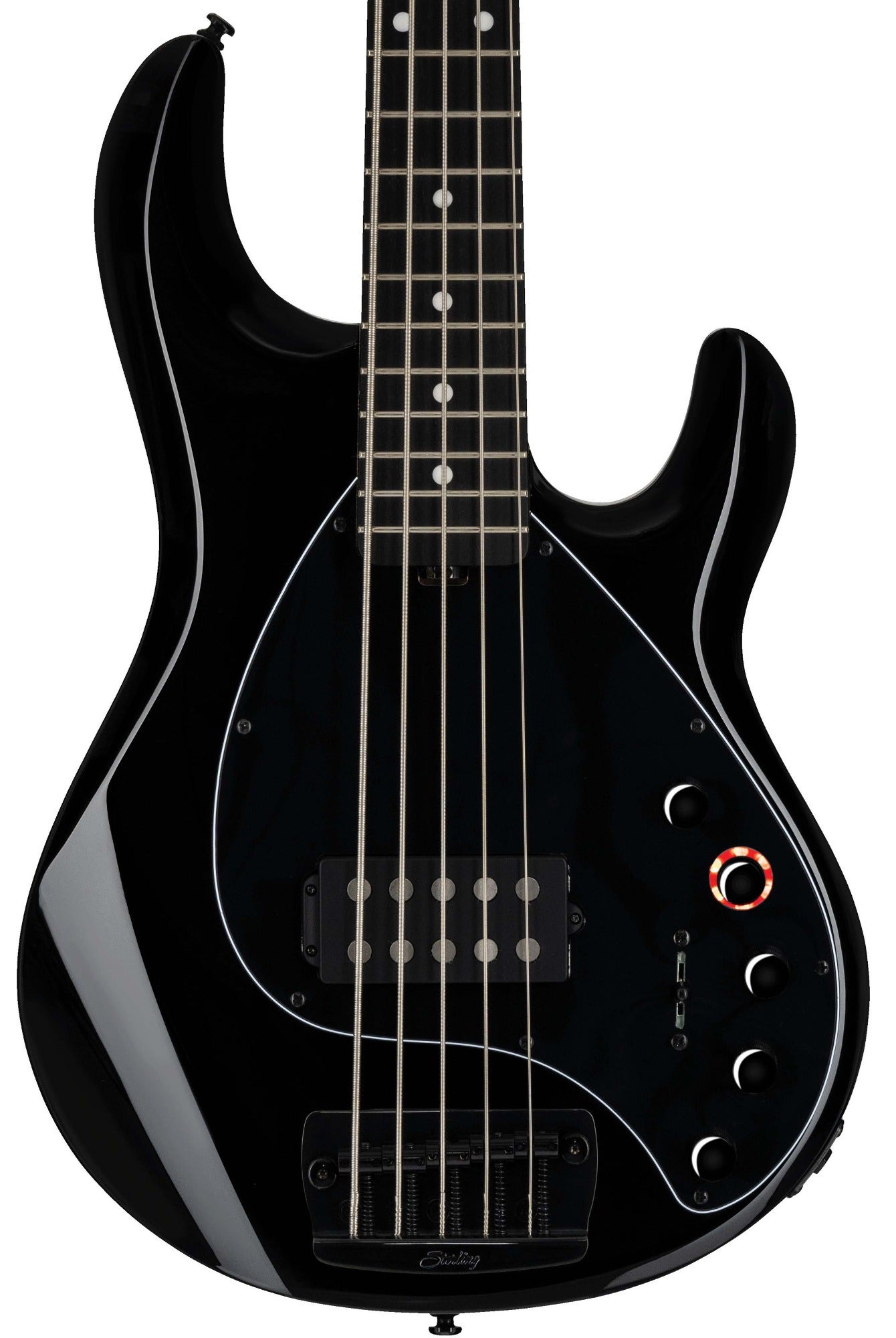 Sterling by Music Man DarkRay 5 5-String Bass Guitar with Bag