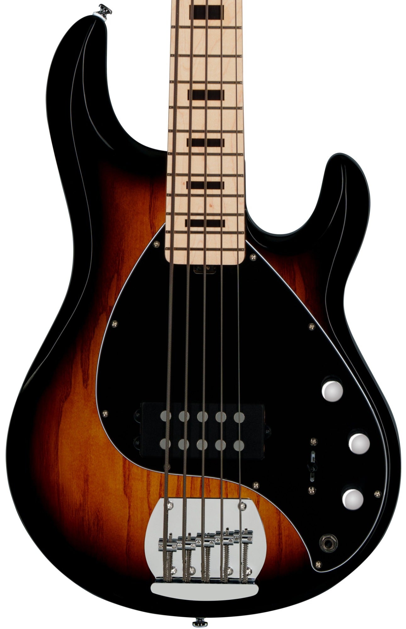 Sterling SUB StingRay Plus 5-String Bass Guitar Vintage Sunburst