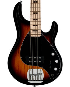 Sterling SUB StingRay Plus 5-String Bass Guitar Vintage Sunburst