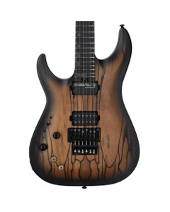 Schecter C-1 FRS Pale Moon Left-Handed Electric Guitar Natural Satin Black
