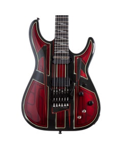 Schecter C-1 FR-S Pryzm Vespid Electric Guitar Metallic Red