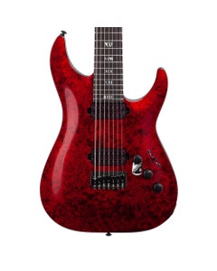 Schecter C7 Apocalypse Electric Guitar Red Reign