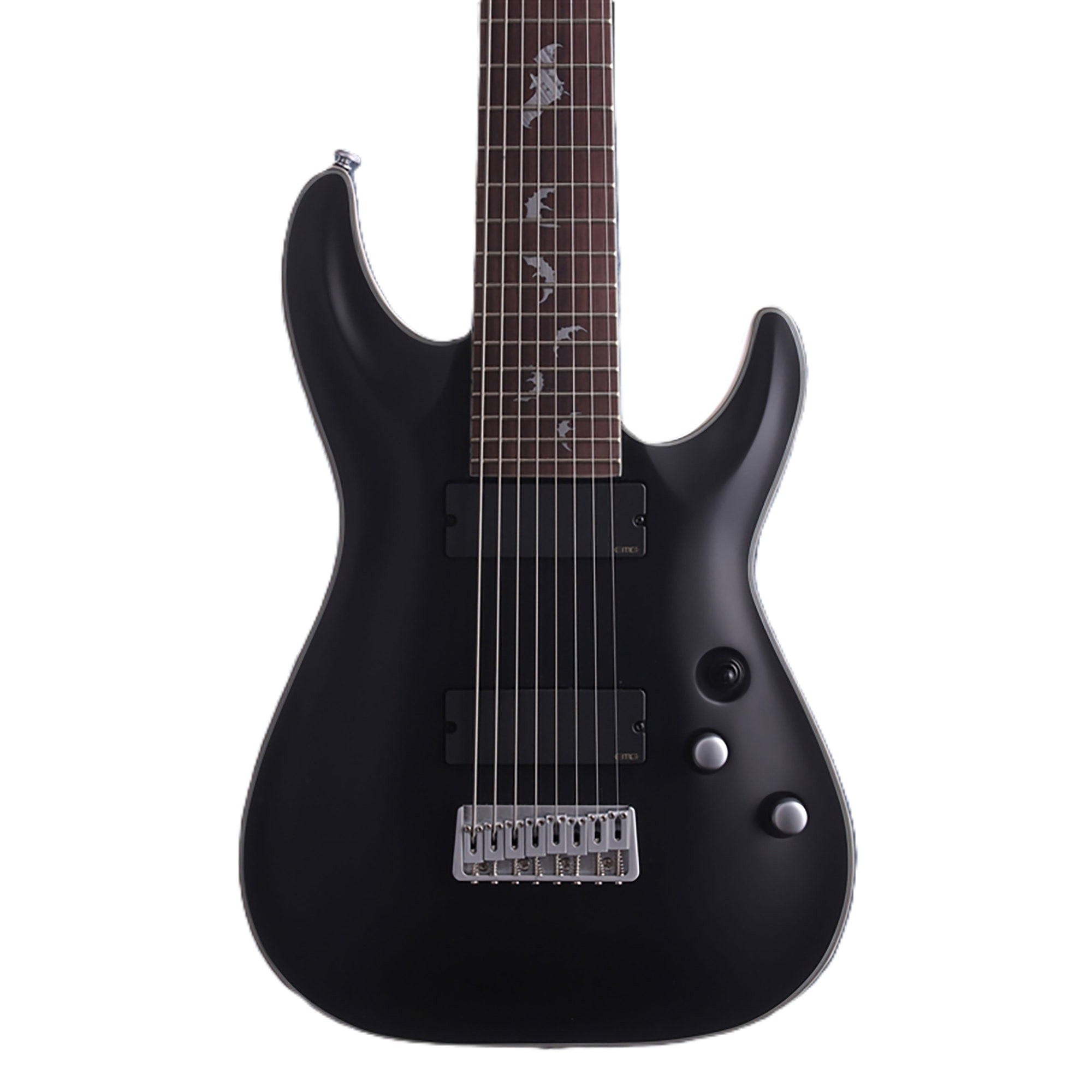 Schecter Damien Platinum 8 String Electric Guitar Satin Black