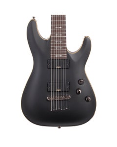 Schecter Demon 7 Electric Guitar Aged Black Satin