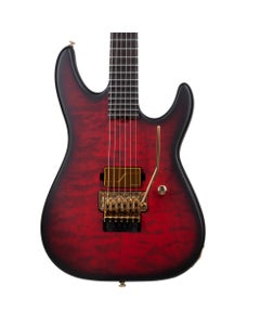 Schecter Miles Dimitri Baker Opus 6 FR Electric Guitar Scarlet Red