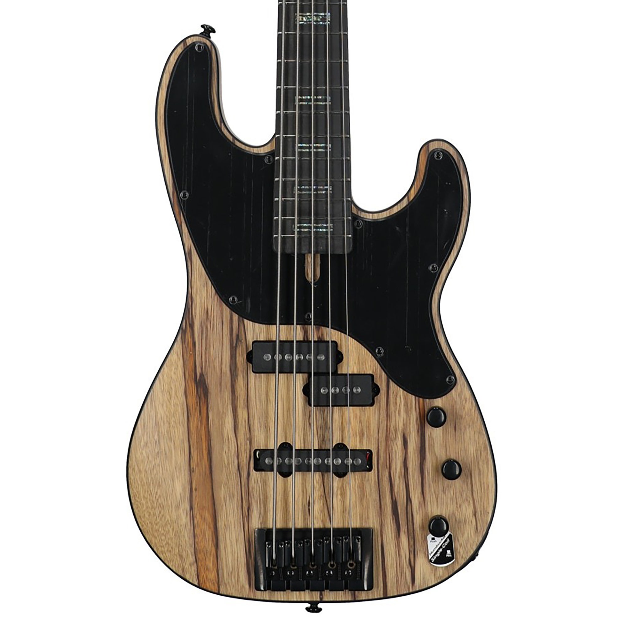 Schecter Model-T 5 Exotic Bass Black Limba