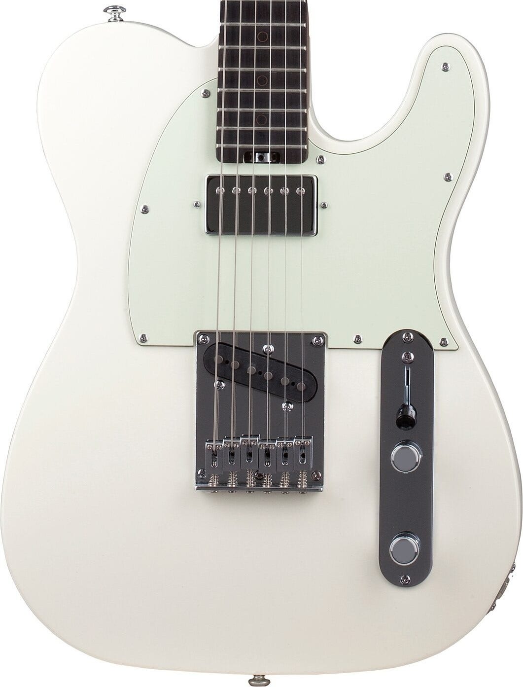 Schecter Diamond Series Nick Johnston PT Guitar Atomic Snow