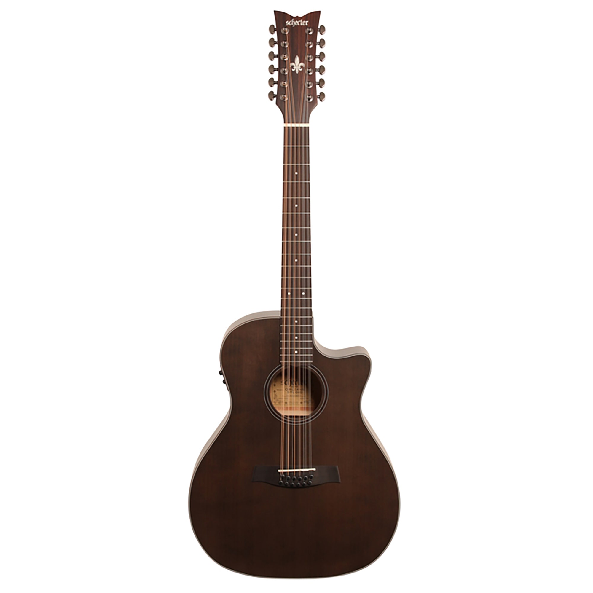 Schecter 12 String Schecter Orleans Studio 12-String Acoustic Electric Guitar | American ...