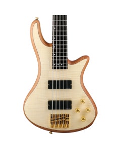 Schecter Stiletto Custom 5 String Electric Bass Guitar