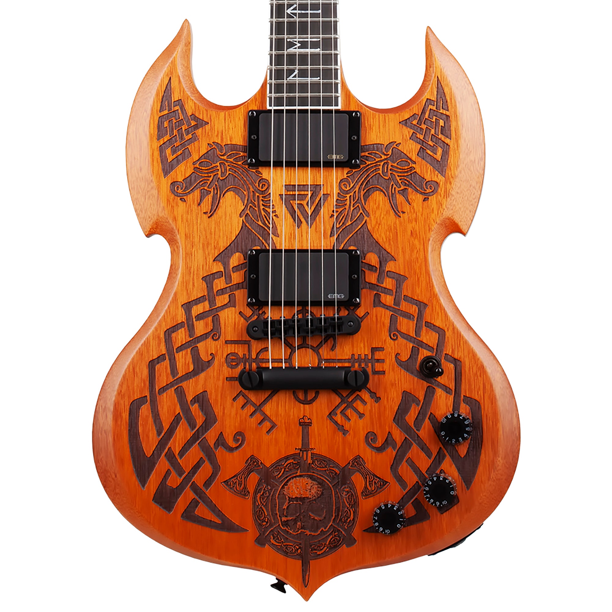 Wylde Audio Barbarian Carveworks Electric Guitar