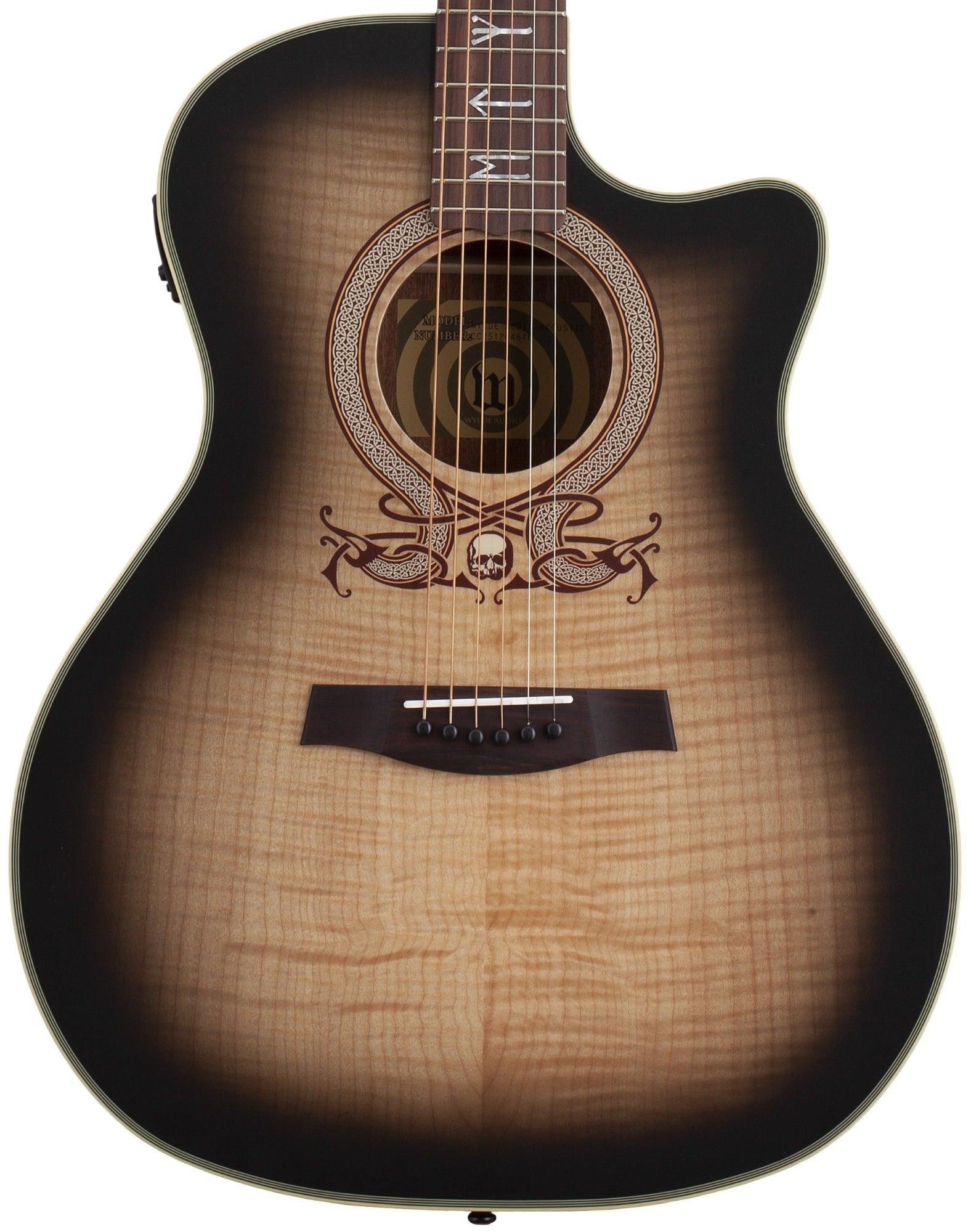 Wylde Audio Grand Auditorium Acoustic Electric Guitar