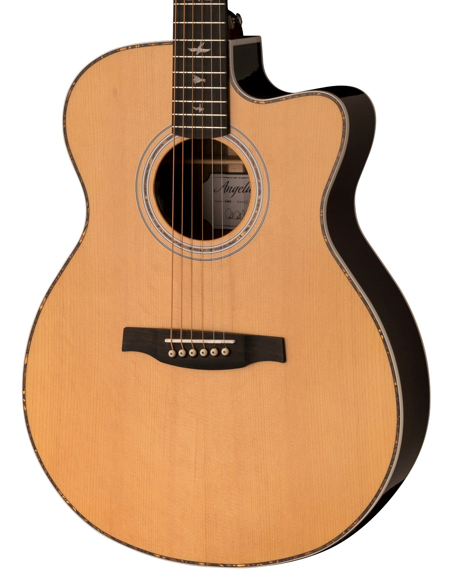 PRS SE Angeles A40 Acoustic Electric Guitar with Case