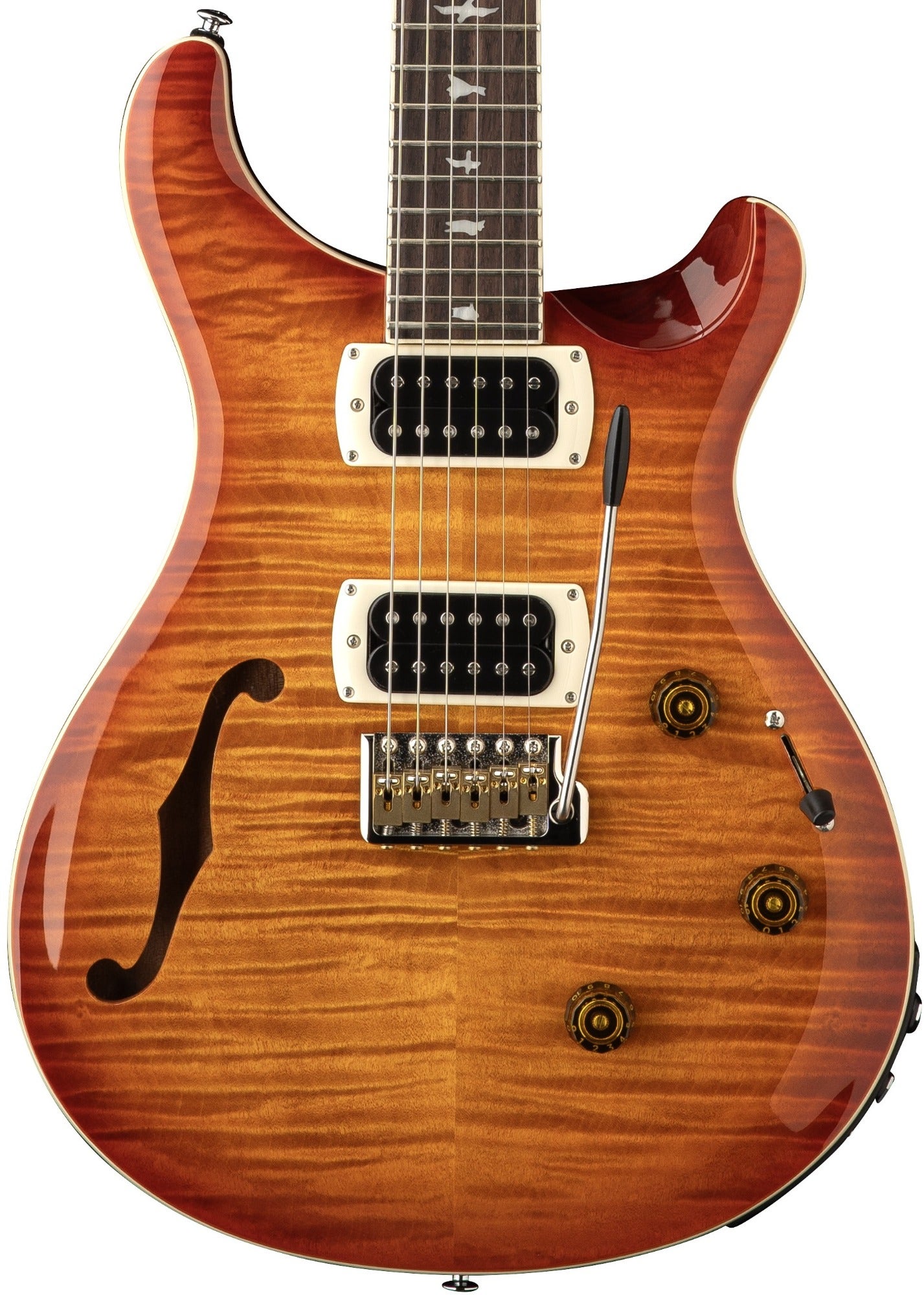 PRS SE Custom 24 Semi-Hollow Piezo Electric Guitar with Gig Bag