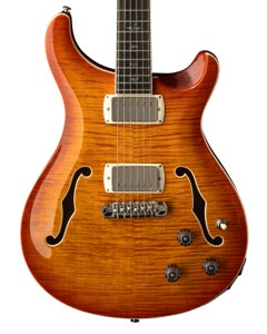 PRS SE Hollowbody II Piezo Guitar Vintage Sunburst with Gig Bag