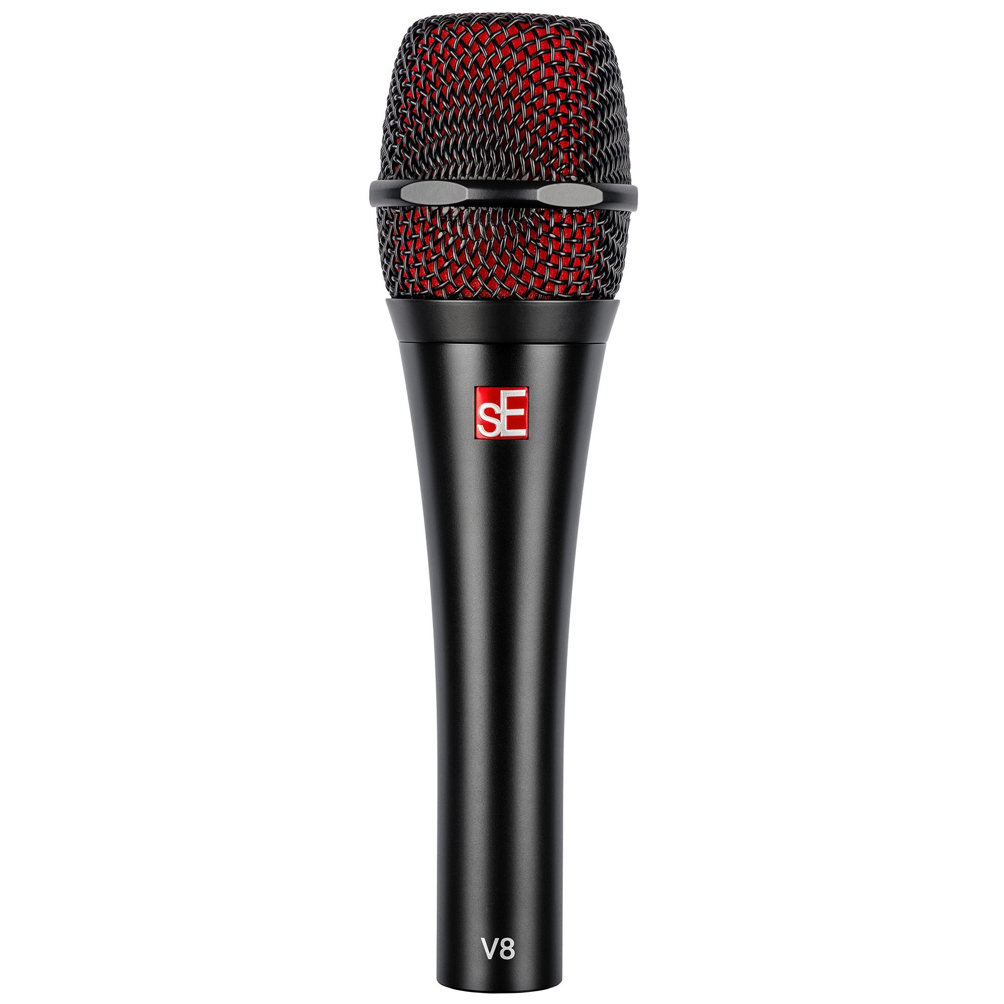 SE Electronics V8 Black Premium Supercardioid Dynamic Handheld Vocal Microphone