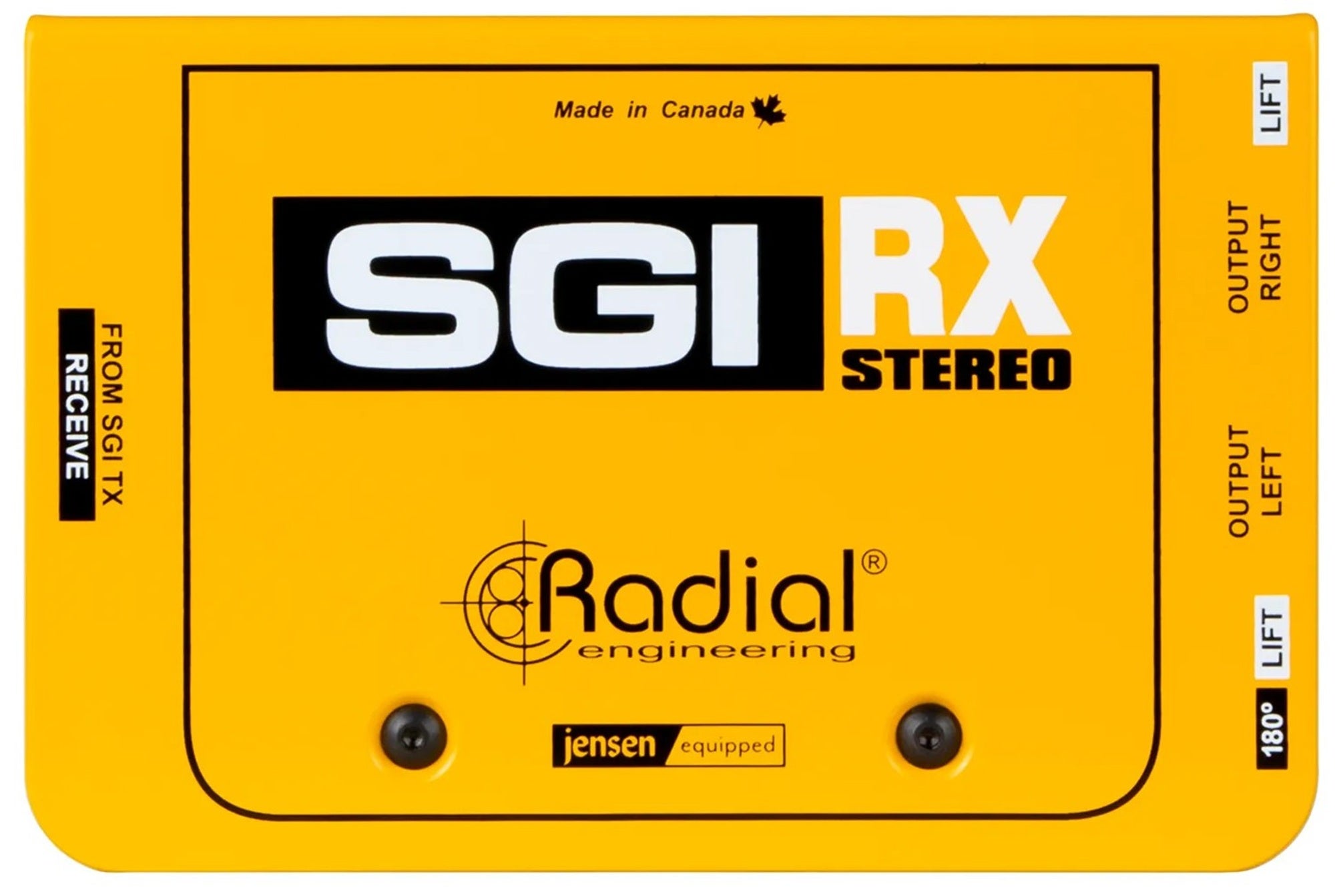 Radial Engineering SGI Stereo Instrument Interface
