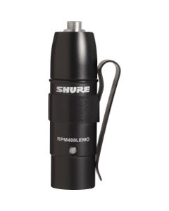 Shure RPM400LEMO Wired TwinPlex Microphone Preamp with Belt Clip (LEMO3 to XLR)