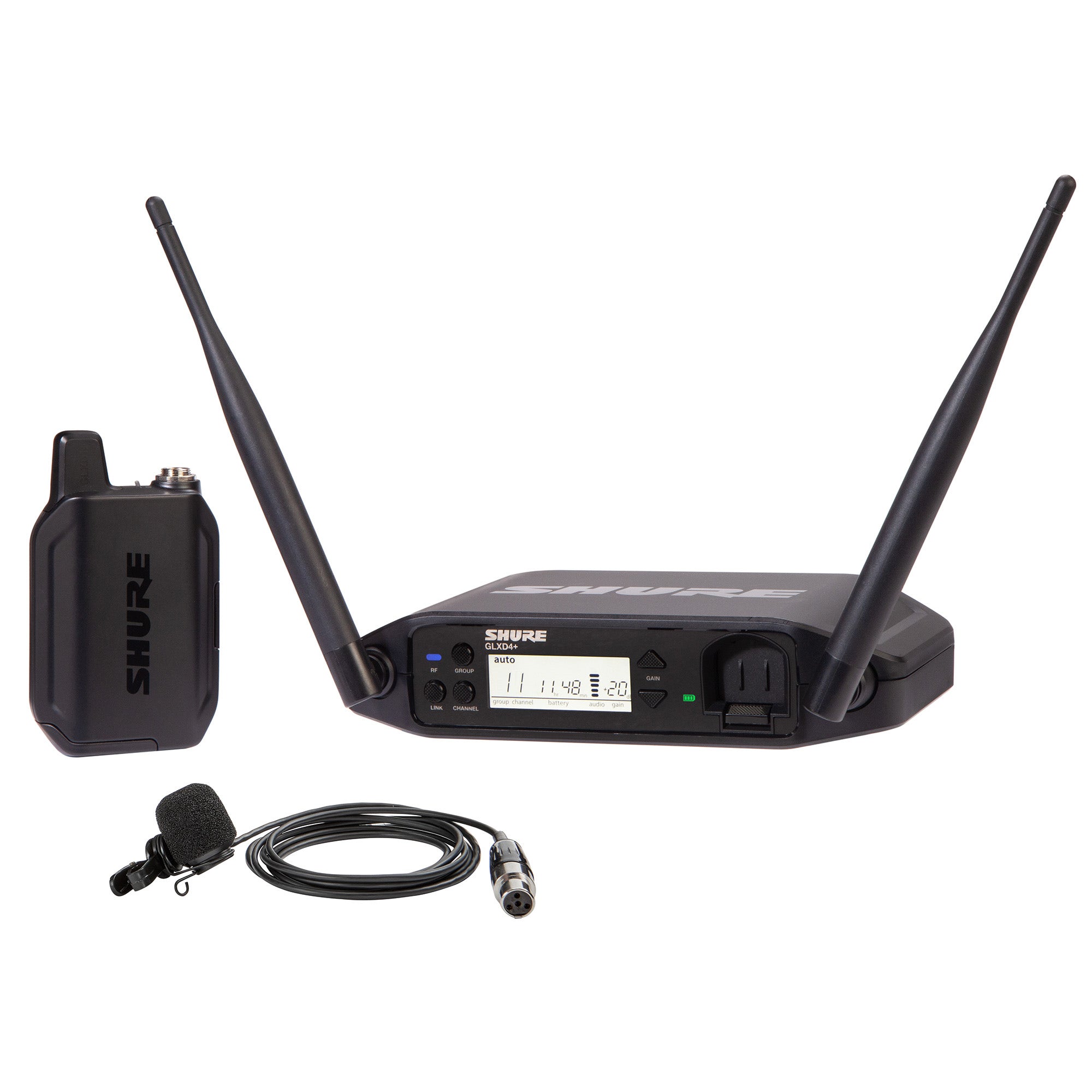Shure GLXD14PL/85M-Z3 Digital Wireless Lavalier Microphone System