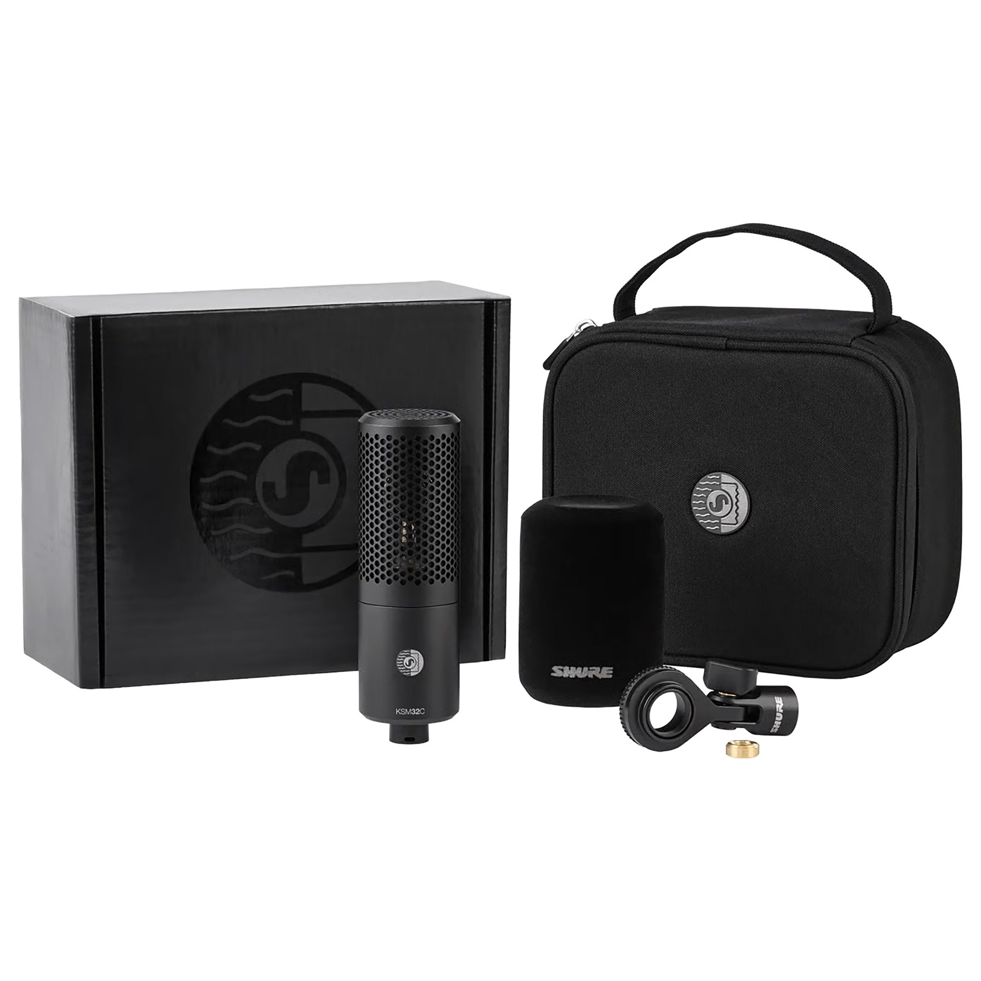 Shure KSM32C/HM Large Diaphragm Condenser Microphone Hard Mount