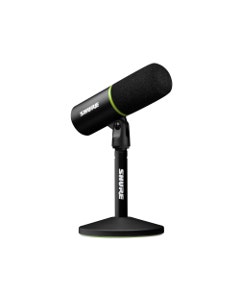 Shure MV6 Dynamic Cardioid USB Podcast Mic Black