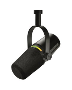 Shure MV7K Podcast Hybrid USB-C And XLR Dynamic Microphone Black