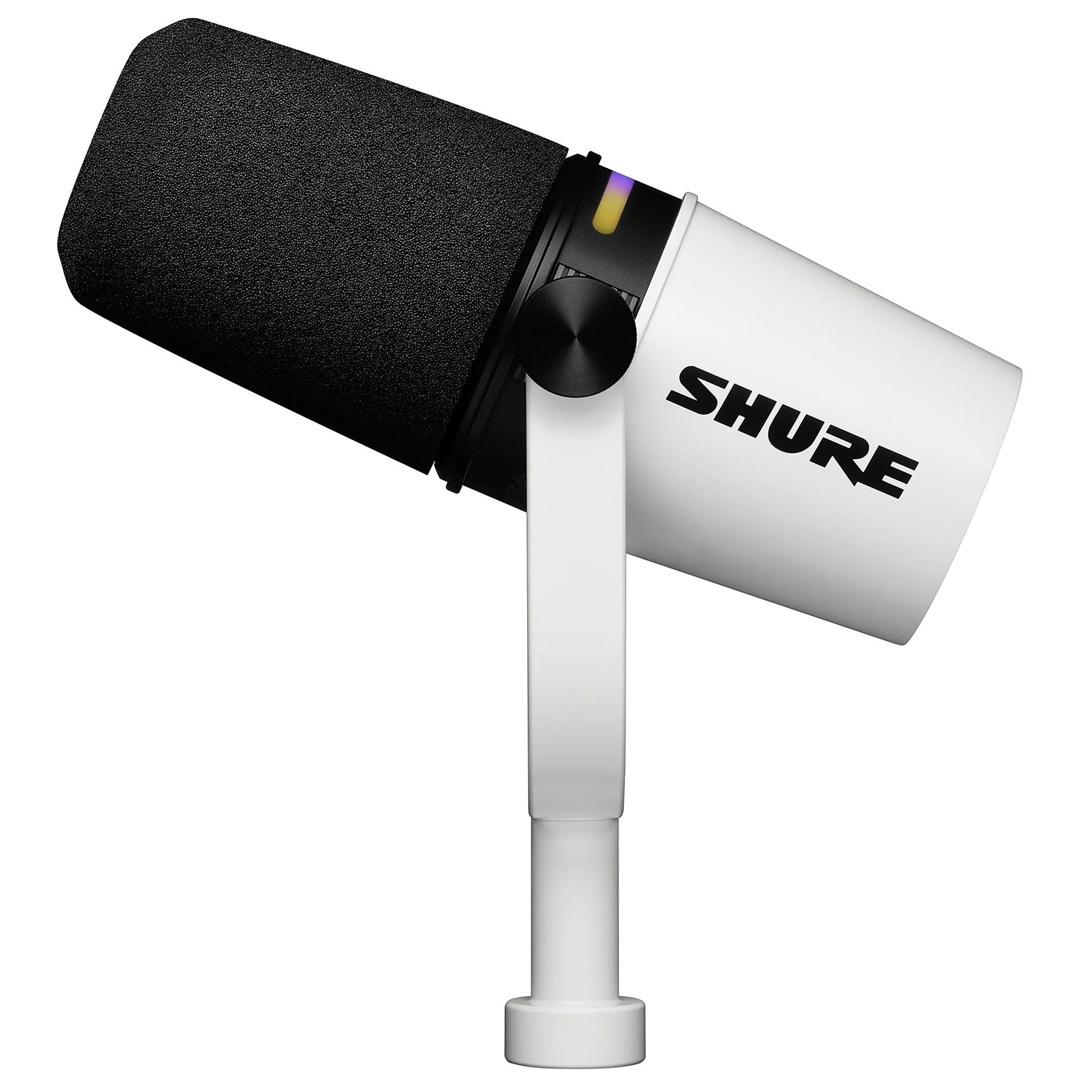 Shure MV7W Podcast Hybrid USB-C And XLR Dynamic Microphone White