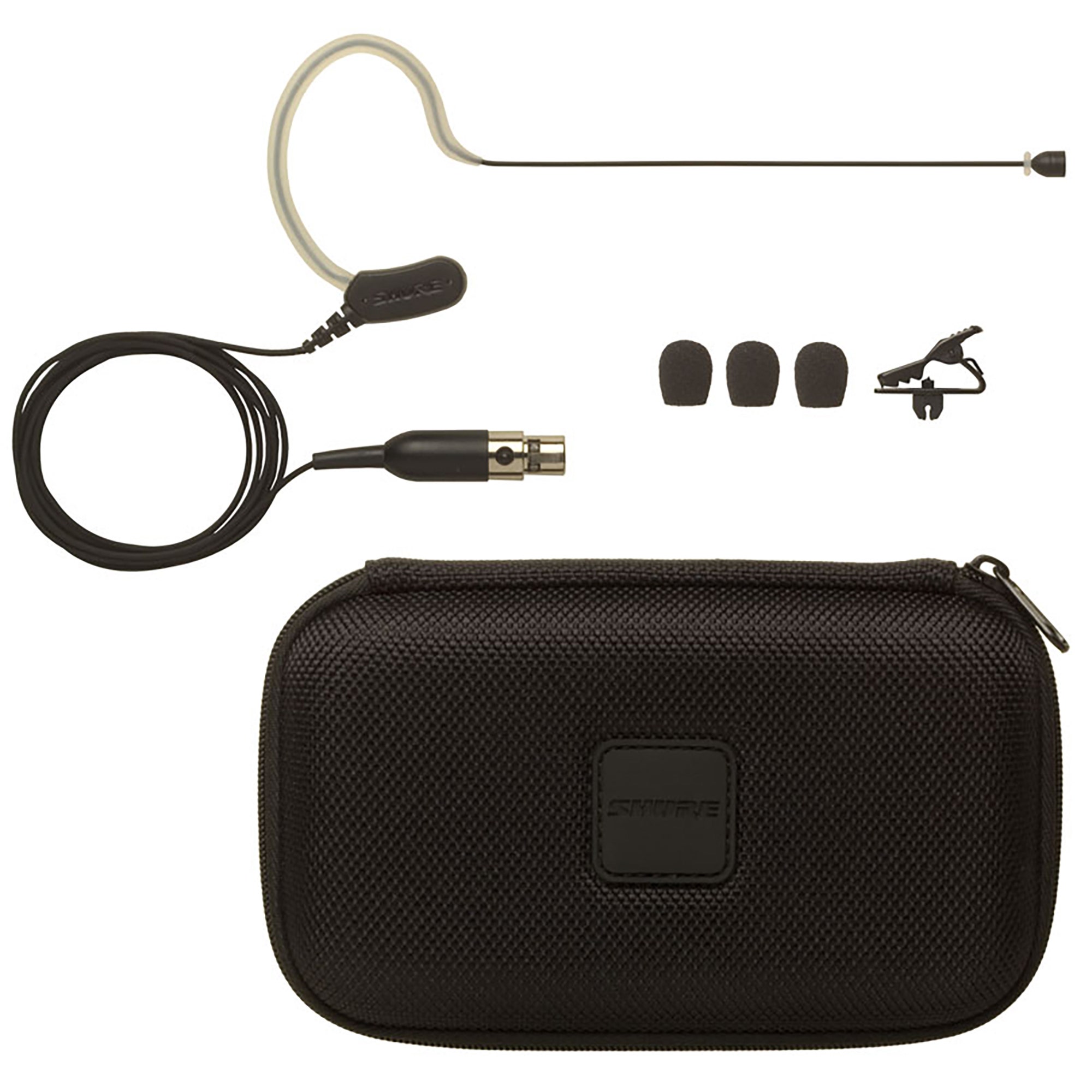 Shure MX153 TQG Omni Earset Headworn Condenser Microphone