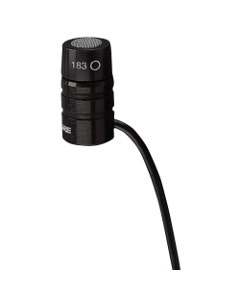 Shure MX183 Omnidirectional Condenser Lavalier Mic