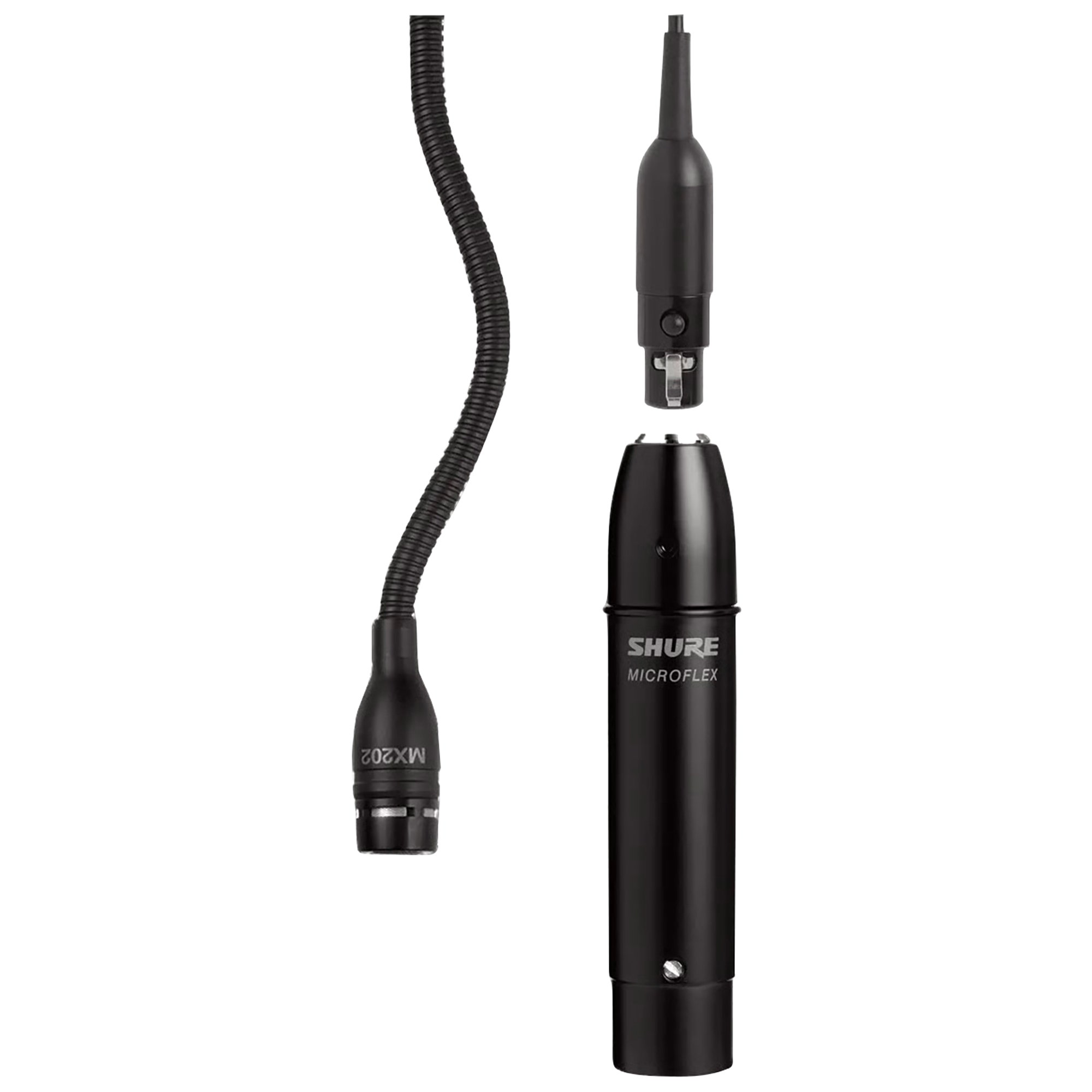 Shure MX202B/S Supercardioid Black Mini-Condenser