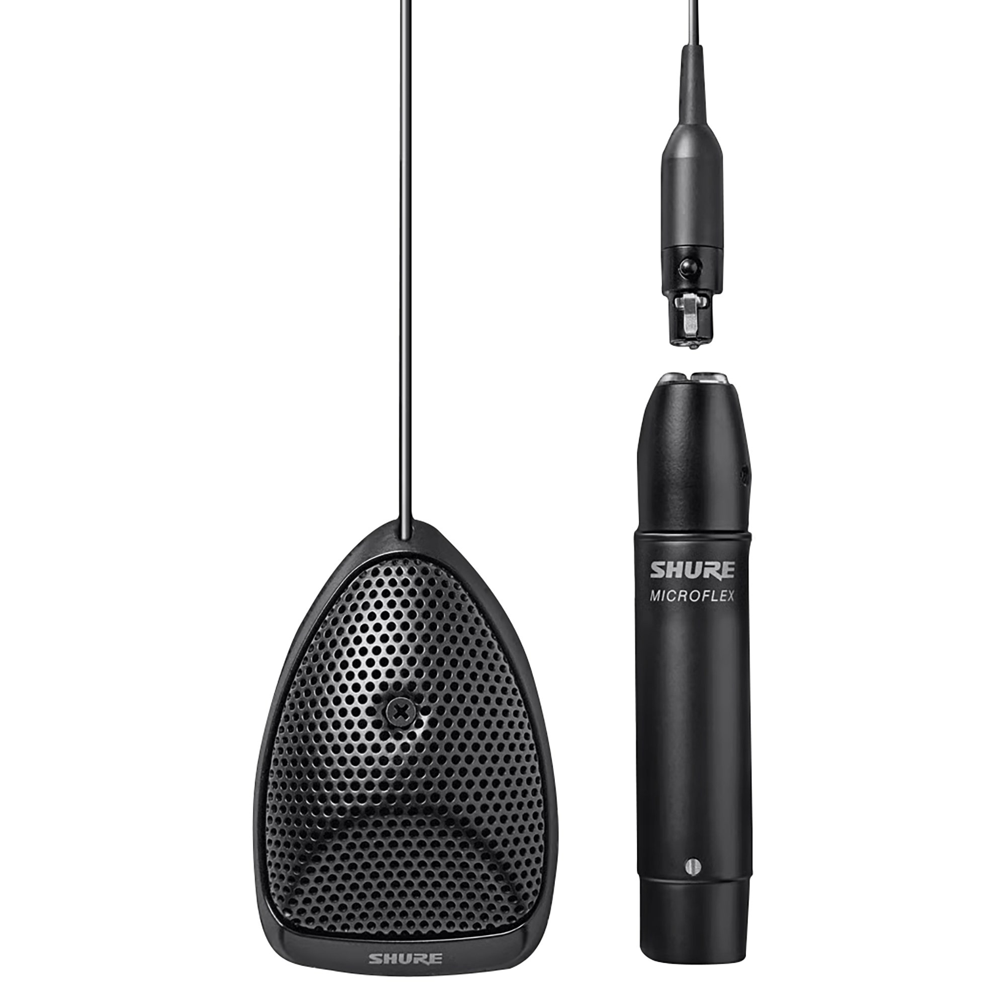 Shure MX391/O Omnidirectional Miniature Black Condenser Microphone