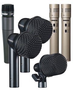 Shure Nexadyne Ultimate Drum Mic Bundle 4 Piece