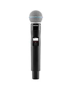 Shure QLXD2/B58 Handheld Beta58 Wireless Transmitter