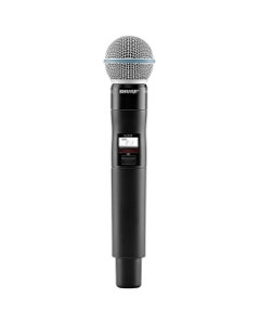 Shure QLXD2/B58J50 Handheld Beta58 Wireless Transmitter