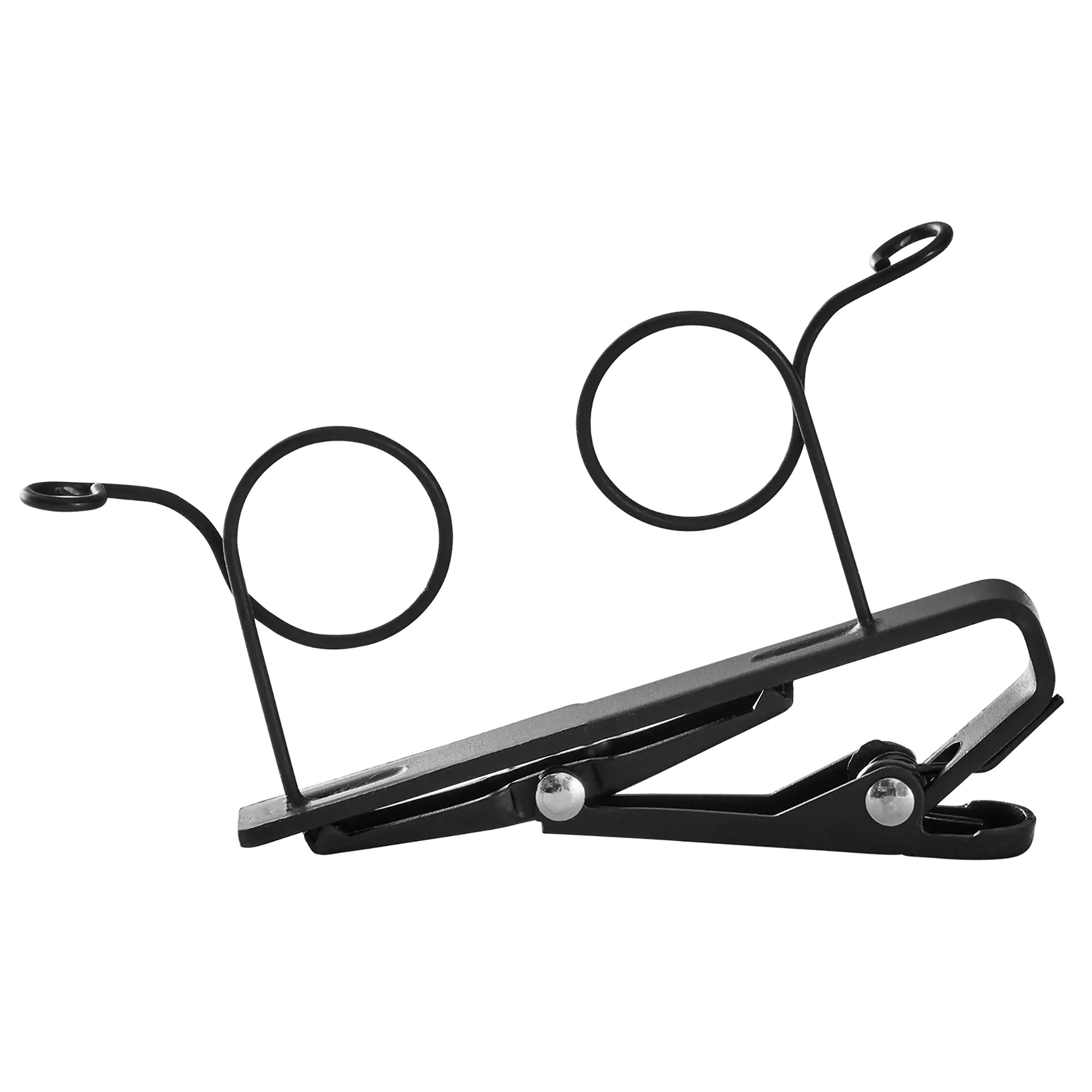 Shure RK187T2-B Dual Tie Clip Black